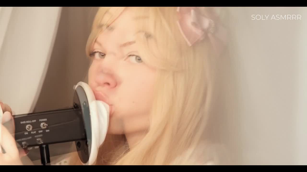 Soly ASMR - Naughty Sleepover with Me - Deep Licking - Wet Massage - Fullthot