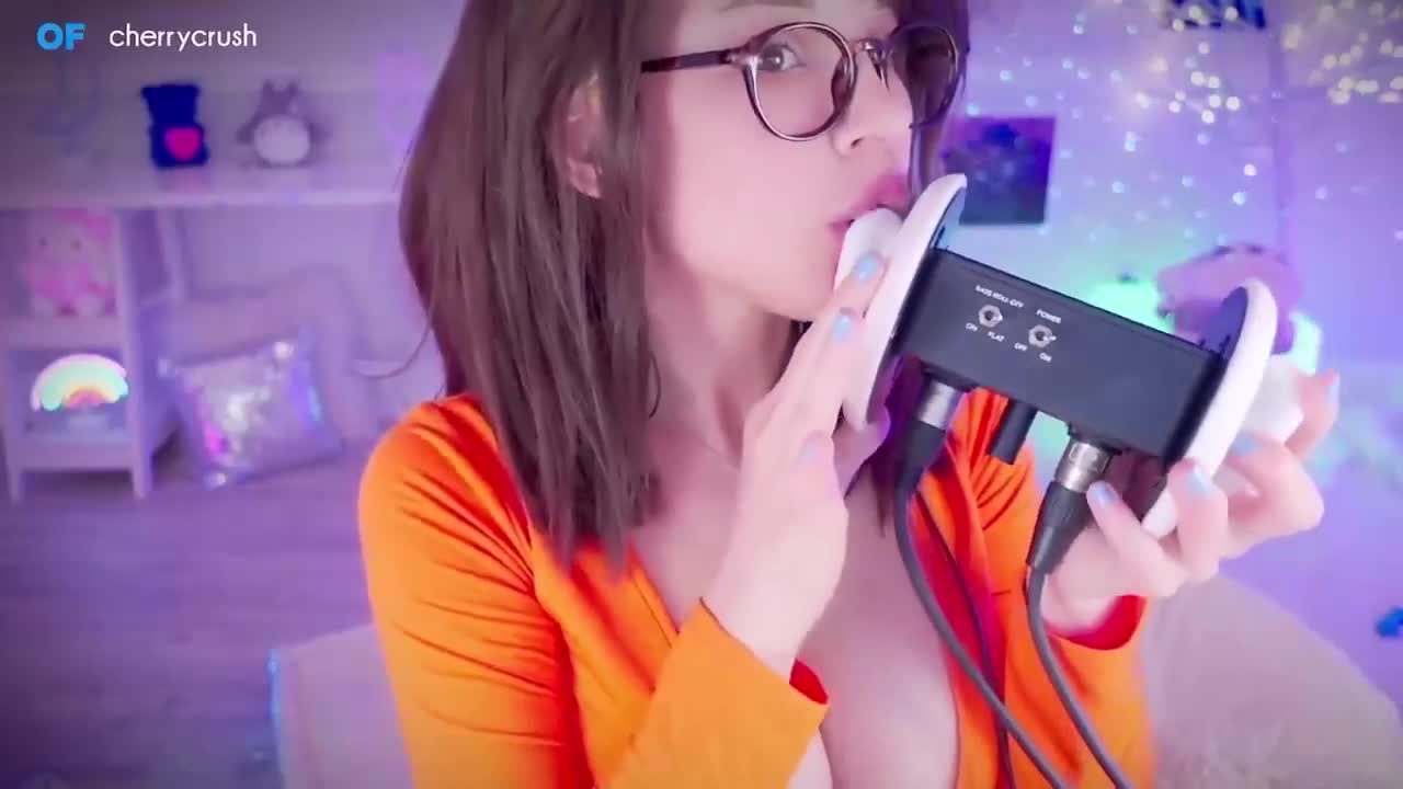 Cherry Crush ASMR -  Velma Ear Licking PPV September 16, 2024