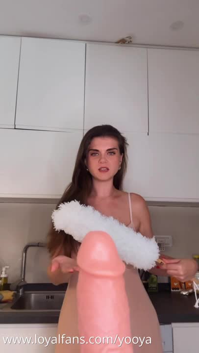 YooYa7 - Playing with her big tits and your dick in the kitchen