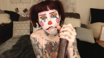 Slutty_Spice – Ahegao Bubblegum Clown Squirting - Fullthot