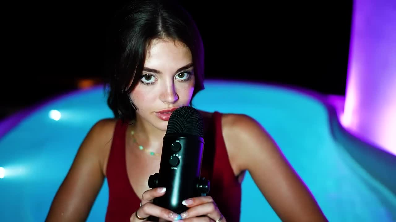 Emily Black ASMR - Girlfriend Takes You To The Hot Tub