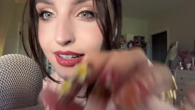 Beebee ASMR - XL Nail Tapping, Scratching, w⧸ Random Objects, Upclose Whisperi - Fullthot