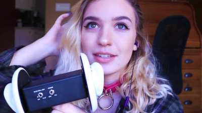 Rose ASMR - Up close Ahegao Ear Licking - Fullthot