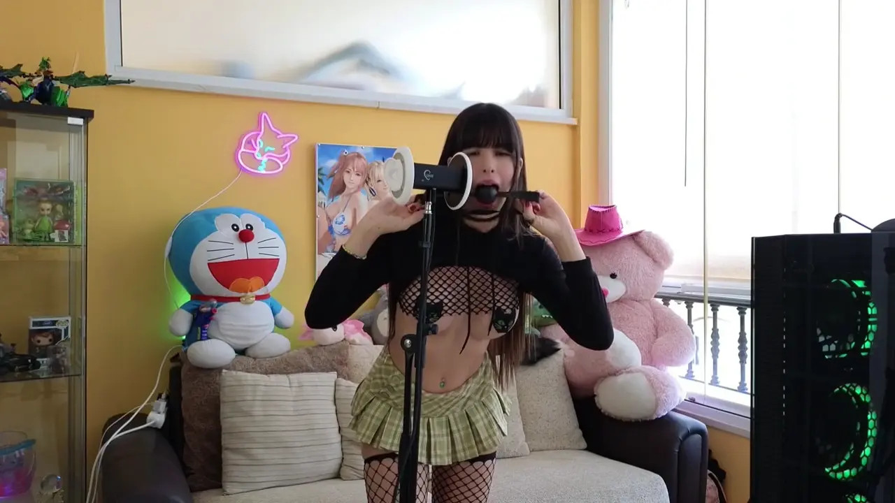 Gag Ball ASMR sounds and teasing boobs - ASMR Porn Video & Massage XXX | Fullthot