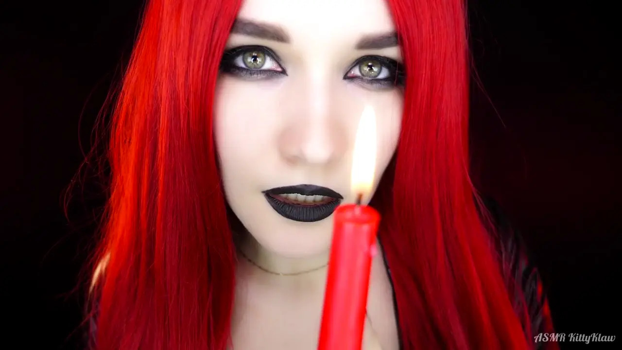 KittieClaw being the sexy red devil - ASMR Porn Video & Massage XXX | Fullthot
